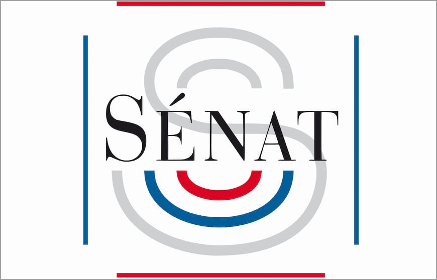 Logo Sénat appareil auditif 100% santé