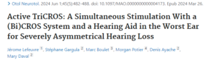 Active Tri-Cros Appareillage auditif des surdités asymétriques